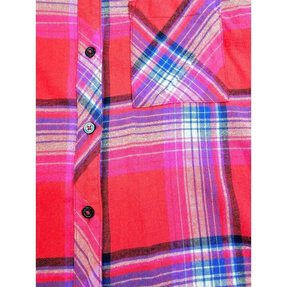 Orvis Classic Collection Size Small Womens Red Plaid Flannel Logo Tag Shirt - Picture 8 of 11
